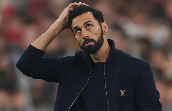 Real Madrid head coach reacts on the touchline during a tense LaLiga match