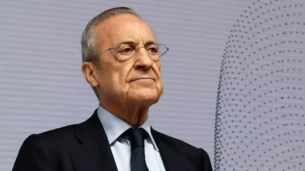 Florentino Perez press conference featured image as Real Madrid confirm a surprise address after a board meeting.