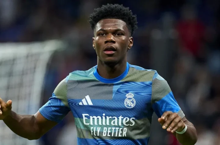 Valverde Tchouameni fight fallout as Aurelien Tchouameni appears during a Real Madrid match