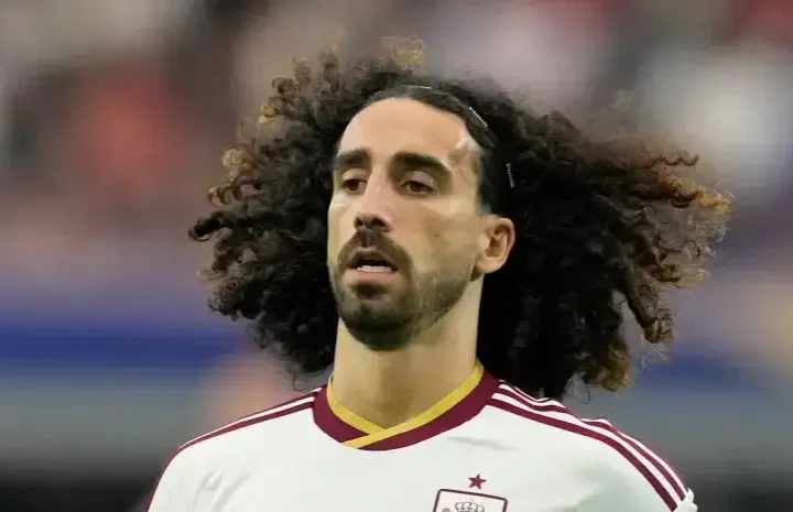 Real Madrid new signings jersey numbers featured image showing Marc Cucurella ahead of his expected squad number reveal