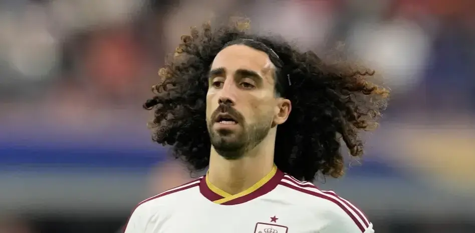 Real Madrid new signings jersey numbers featured image showing Marc Cucurella ahead of his expected squad number reveal