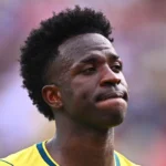 Vinicius Instagram change story image showing the Real Madrid forward after Brazil’s World Cup exit